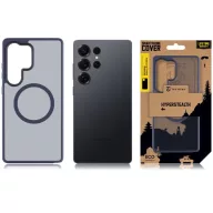   Tactical MagForce Hyperstealth Samsung Galaxy S25 Ultra hátlap tok, áttetsző/sötétkék