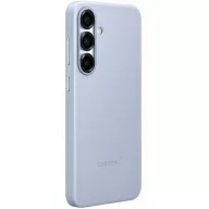 Samsung Galaxy S25+ vegán gyári bőrtok, világoskék