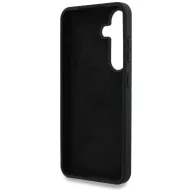   Guess Silicone Big 4G Logo Bottom Script Samsung Galaxy S25 hátlap tok, fekete