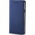 Samsung Galaxy S21 FE 5G SM-G990, Oldalra nyíló tok, stand, Smart Magnet, sötétkék