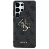   Guess Big 4G Logo Classic Logo Samsung Galaxy S25 Ultra kemény hátlap tok, fekete