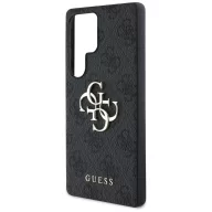   Guess Big 4G Logo Classic Logo Samsung Galaxy S25 Ultra kemény hátlap tok, fekete