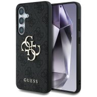   Guess Big 4G Logo Classic Logo Samsung Galaxy S25 kemény hátlap tok, fekete
