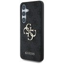 Guess Big 4G Logo Classic Logo Samsung Galaxy S25 kemény hátlap tok, fekete