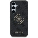 Guess Big 4G Logo Classic Logo Samsung Galaxy S25 kemény hátlap tok, fekete