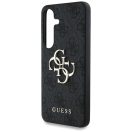 Guess Big 4G Logo Classic Logo Samsung Galaxy S25 kemény hátlap tok, fekete