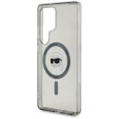 Karl Lagerfeld Button Karl Head Printed Logo Galaxy S25 Ultra MagSafe hátlap tok, fekete