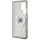 Karl Lagerfeld Button Karl Head Printed Logo Galaxy S25 Ultra MagSafe hátlap tok, fekete