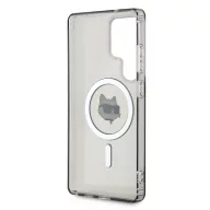   Karl Lagerfeld Button Choupette Head Printed Logo Galaxy S25 Ultra MagSafe hátlap tok, fekete