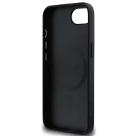   Guess PU 4G Small Metal Logo Apple iPhone 17e / iPhone 16e MagSafe hátlap tok, sötétszürke