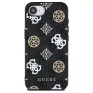 Guess PU 4G Peony Logo Apple iPhone 17e / iPhone 16e MagSafe hátlap tok, fekete