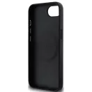 Guess PU 4G Peony Logo Apple iPhone 17e / iPhone 16e MagSafe hátlap tok, fekete