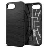  Spigen Liquid Air Apple iPhone 17e / iPhone 16e hátlap tok, matt fekete