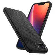   Spigen Liquid Air Apple iPhone 17e / iPhone 16e hátlap tok, matt fekete