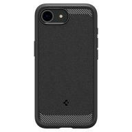   Spigen Rugged Armor MagFit Apple iPhone 17e / iPhone 16e tok, MagSafe, matt fekete