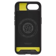   Spigen Rugged Armor MagFit Apple iPhone 17e / iPhone 16e tok, MagSafe, matt fekete