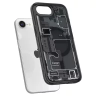   Spigen Ultra Hybrid MagFit Apple iPhone 17e / iPhone 16e tok, MagSafe, Zero One, fekete
