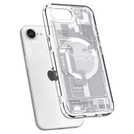   Spigen Ultra Hybrid MagFit Apple iPhone 17e / iPhone 16e tok, MagSafe, Zero One, fehér