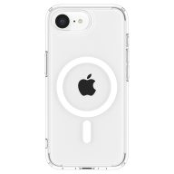   Spigen Ultra Hybrid MagFit Apple iPhone 17e / iPhone 16e tok, MagSafe, Clear White, átlátszó-fehér
