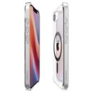 Spigen Ultra Hybrid MagFit Apple iPhone 17e / iPhone 16e tok, MagSafe, Carbon Fiber,  átlátszó-fekete