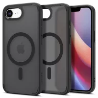   Spigen Ultra Hybrid MagFit Apple iPhone 17e / iPhone 16e tok, MagSafe, Frost Black, fekete
