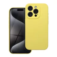 2mm Apple iPhone 17e / iPhone 16e szilikon tok, sárga