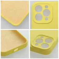 2mm Apple iPhone 17e / iPhone 16e szilikon tok, sárga