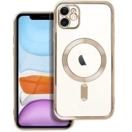   Electro Mag Apple iPhone 17e / iPhone 16e MagSafe kompatibilis hátlap tok, arany