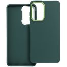 Frame Apple iPhone 17e / iPhone 16e közepesen ütésálló tok kameravédő kerettel, zöld