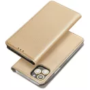 Magnet Apple iPhone 17e / iPhone 16e mágneses flip tok, arany