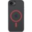 Tactical MagForce Hyperstealth 2.0 Apple iPhone 17e / iPhone 16e magsafe tok, fekete/piros