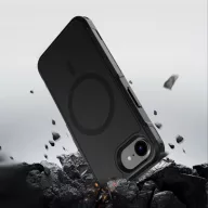   4smarts Defend Apple iPhone 17e / iPhone 16e MagSafe hátlap tok, fekete