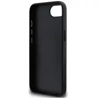   Guess PU Grained 4G Metal Logo Apple iPhone 17e / iPhone 16e hátlap tok, fekete