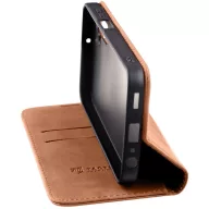   Tactical Xproof Samsung Galaxy A56 flip/oldalra nyíló tok, barna