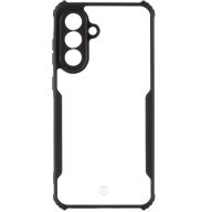   Tactical Quantum Stealth Samsung Galaxy A36 hátlap tok, átlátszó/fekete