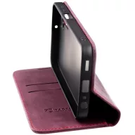   Tactical Xproof Samsung Galaxy A36 flip/oldalra nyíló tok, bordó