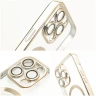   Electro Mag Samsung Galaxy A56 MagSafe kompatibilis hátlap tok, arany