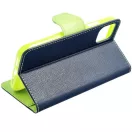 Fancy Samsung Galaxy A56 flip tok, kék / lime