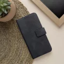 Tender Book Samsung Galaxy A56 flip/oldalra nyíló műbőr tok kártyatartó résszel, fekete