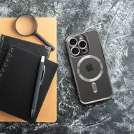   Electro Mag Samsung Galaxy A36 MagSafe kompatibilis hátlap tok, titánszürke