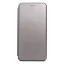 Forcell Elegance oldalra nyíló hátlap tok Samsung Galaxy A36, szürke