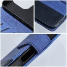Gomma Samsung Galaxy A36 flip/oldalra nyíló tok kártyatartó résszel, kék