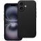 Matt szilikon Samsung Galaxy A36 tok, fekete