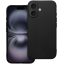 Matt szilikon Samsung Galaxy A36 tok, fekete