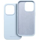 Roar Samsung Galaxy A36 prémium szilikon tok velúr béléssel, világoskék