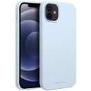 Roar Samsung Galaxy A36 prémium szilikon tok velúr béléssel, világoskék