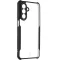 Tactical Quantum Stealth Samsung Galaxy A26 hátlap tok, átlátszó/fekete