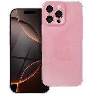   Clear 2mm Samsung Galaxy A26 csillámos szilikon tok, rózsaszín