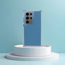 Matrix Samsung Galaxy A26 hátlap tok kameravédő peremmel, kék (matt)