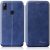 Huawei P40 Lite E, Oldalra nyíló tok, stand, Wooze Protect And Dress Book, kék